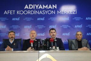 Bakan Kurum: Adıyaman’da 28 bin 547 binayı yıkık, acil yıkılacak ve ağır hasarlı olarak tespit ettik