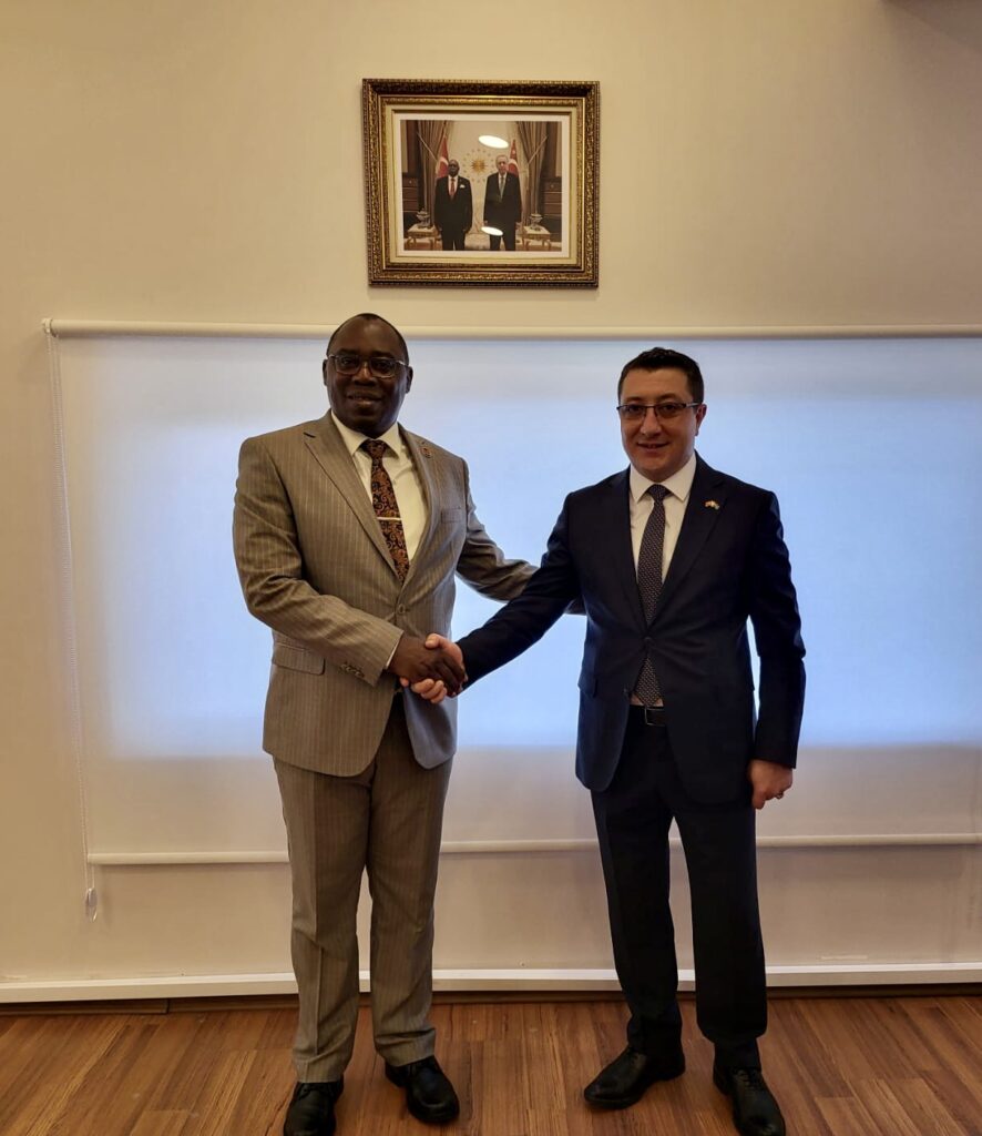 Osman Genç ile Görüşen Kenya Cumhuriyet Büyükelçisi Geçmiş Olsun Dileklerini İletti