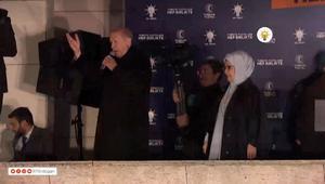 Erdoğan balkon konuşmasında “açık ara öndeyiz”