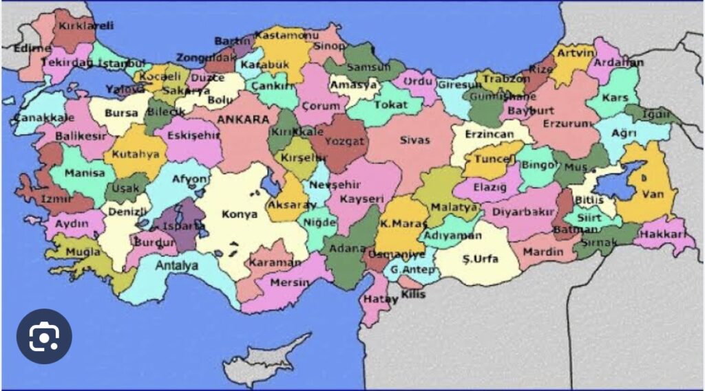 İl olması muhtemel ilçeler