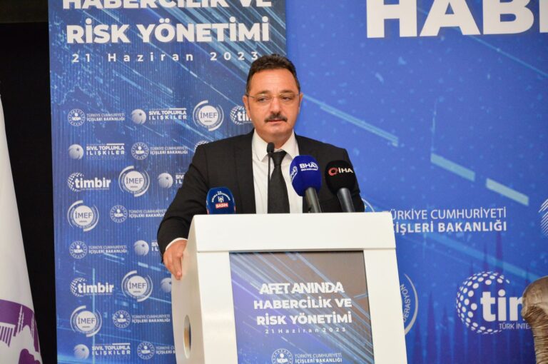 İMEF’den “Afet Anında Habercilik ve Risk Yönetimi” Paneli