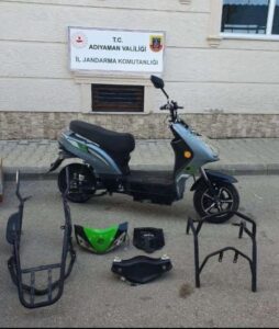 Elektrikli Bisikleti Çalan Şahıs Yakalandı