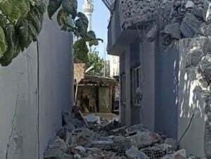 HAFRİYAT ŞİRKETİ VATANDAŞI KAPISINDAN KOVDU