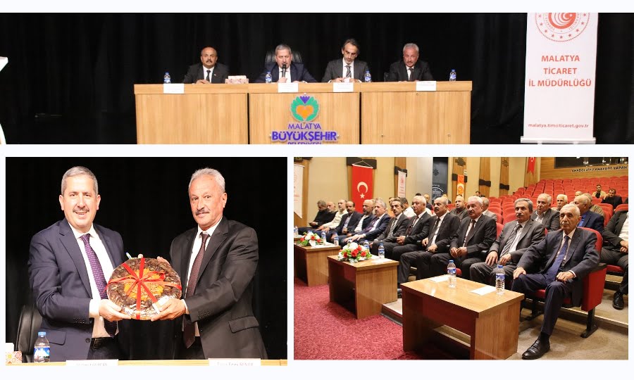 Malatya’daki esnaf kuruluşları dertlerini Bakan Yrd. Gürcan’a iletti
