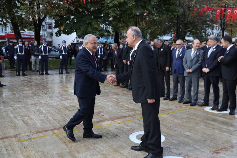 Atatürk’ün vefatının 85’inci yılı Ordu’da törenlerle anıldı
