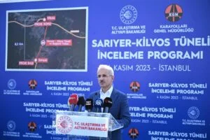 Sarıyer’e ulaşım süresi 35 dakikadan 5 dakikaya inecek