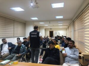 Narkotik polisinden, uyuşturucu ve madde bağımlılığı ile mücadele eğitimi