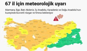 Ardahan’da güçlü fırtına uyarısı: Çatı uçmalarına dikkat!