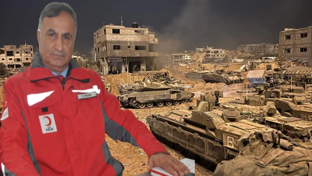 “Gazze’de 2 tane Kızılay görevlimizi şehit verdik”