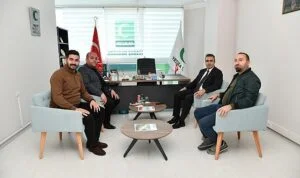 Vali Çiçek, Yeşilay’ı ziyaret etti