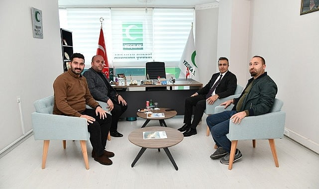 Vali Çiçek, Yeşilay’ı ziyaret etti