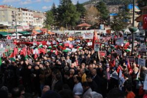 Filistin’de uygulanan soykırıma karşı Tokat ayakta