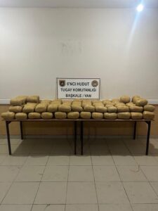 143 kilogram toz esrar ele geçirildi