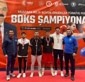 Bayburt Üniversitesi, Türkiye Büyükler Boks Şampiyonası’nda 5 madalya kazandı