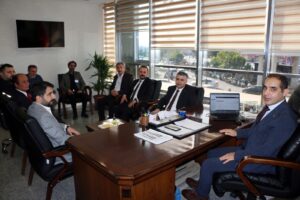 Sağlık-Sen Genel Başkan Yardımcısı Yasin Barutçu‘dan Başhekim Şirikçi’ye Ziyaret