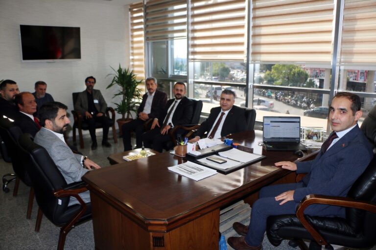 Sağlık-Sen Genel Başkan Yardımcısı Yasin Barutçu‘dan Başhekim Şirikçi’ye Ziyaret