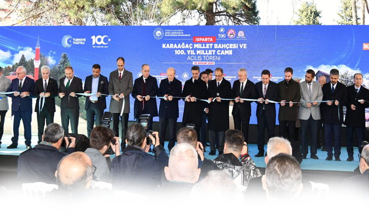 BAKAN ÖZHASEKİ ISPARTA’DA AÇILIŞLARA KATILDI