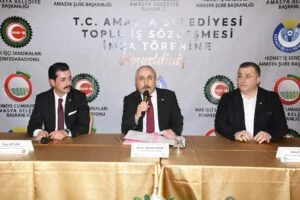 Amasya Belediyesi’nden işçilere yüzde 70 zam