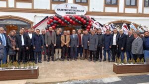 Gazeteci ve Yazarlar Derneği’nden Görkemli “Medya evi” açılışı