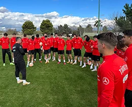 U18 Millî Takımımızın Hazırlık Kampı Sona Erdi