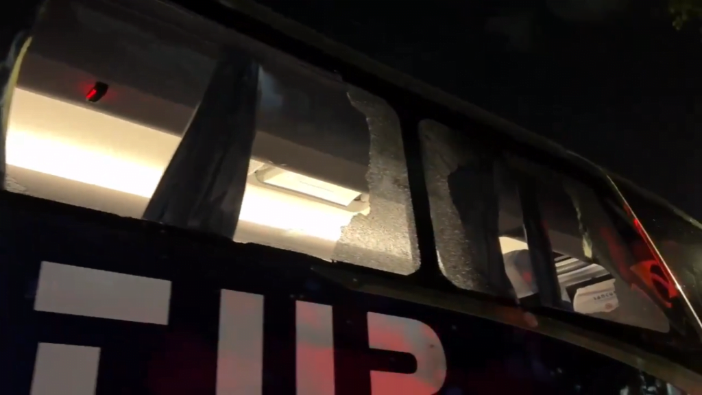 Fortaleza takım otobüsüne bomba atıldı: 6 futbolcu yaralandı