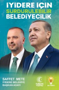 AK Parti Rize İyidere’de Saffet Mete ile devam dedi