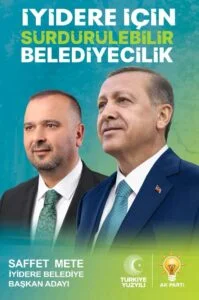 AK Parti Rize İyidere’de Saffet Mete ile devam dedi