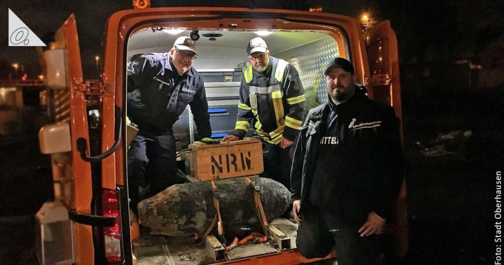 Almanya’da İkinci Dünya Savaşı’ndan kalma bomba bulunudu