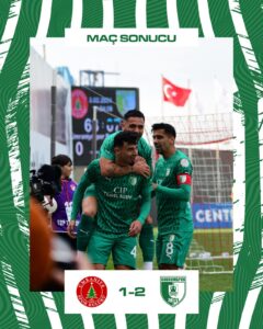 Bodrumspor 3 puanı 2 golle aldı