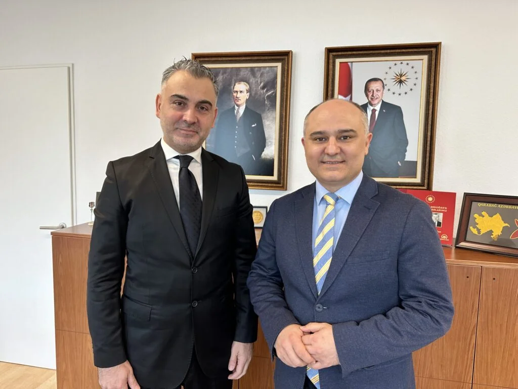 Gazeteci İlhan Kılıç Essen Başkonsolosu Taylan Özgür Aydın’ı ziyaret