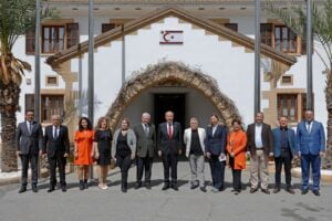 KKTC Cumhurbaşkanı Tatar, Ankara Gazeteciler Birliği heyetini kabul etti