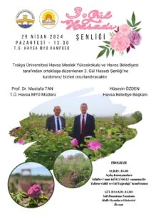 Gül Hasat Şenliği başlıyor