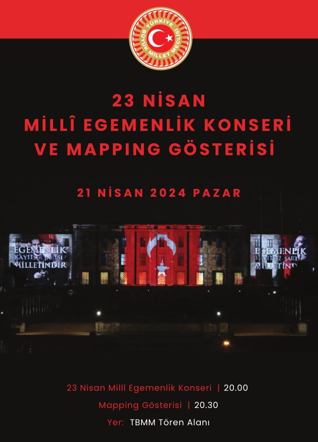 TBMM 23 Nisan Kutlama Programı Açıklandı