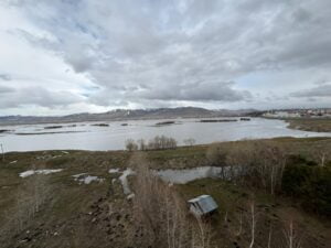 Ardahan ovası sular altında kaldı