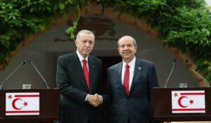 KKTC Cumhurbaşkanı Tatar ve Cumhurbaşkanı Erdoğan bayramlaştı