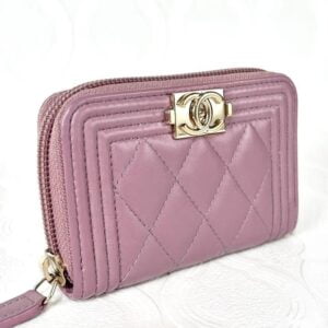 正規品✨美品✨ボーイ シャネル マトラッセ ラムスキン コインケースコインケース/小銭入れ 安い購入