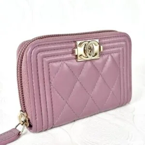 正規品✨美品✨ボーイ シャネル マトラッセ ラムスキン コインケースコインケース/小銭入れ 安い購入