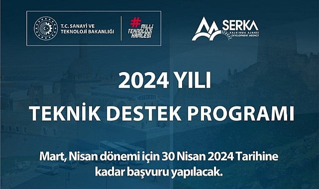 SERKA, 2 Milyonluk teknik destek verecek