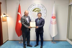 ATO Başkanı Baran Başkanlığındaki ATO heyeti, Tarım ve Orman Bakanı Yumaklı’yı ziyaret etti