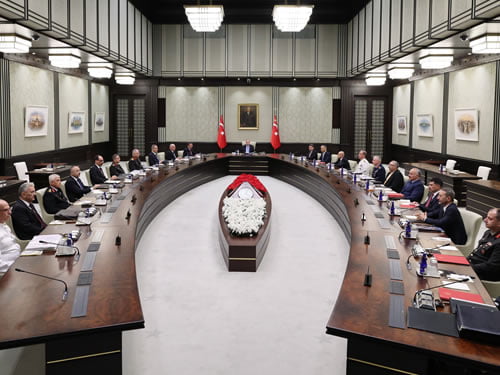 Millî Güvenlik Kurulu, Cumhurbaşkanı Erdoğan başkanlığında toplandı