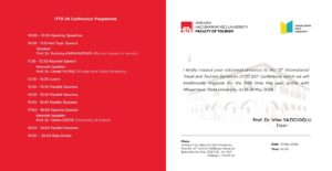 AHBVÜ’de ‘International Travel and Tourism Dynamics’ Kongresi düzenlenecek