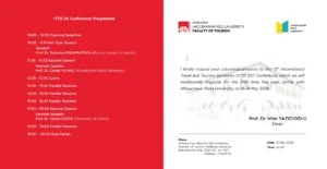 AHBVÜ’de ‘International Travel and Tourism Dynamics’ Kongresi düzenlenecek