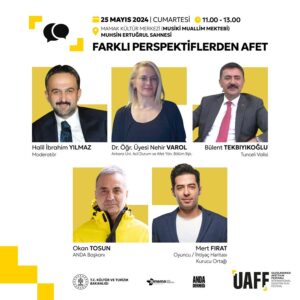 “Farklı Perspektiflerden Afet” paneli gerçekleştirilecek