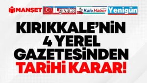 Kırıkkale’de 4 Mahalli Gazete birleşti – Birlik Haber Ajansı- Türkiye’nin Haber Ağı