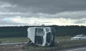 Çıldır’da trafik kazası: 1 ölü, 13 yaralı