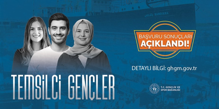 19 Mayıs için “Temsilci Genç” başvuru sonuçları açıklandı
