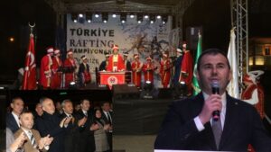 Rize’de Rafting Türkiye Şampiyonasına görkemli açılış