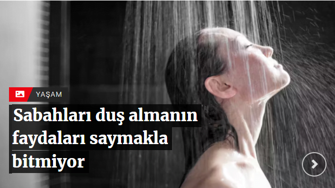 Sabahları duş almanın faydaları saymakla bitmiyor