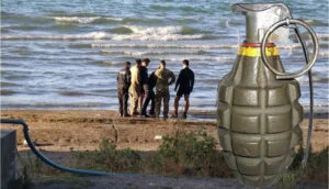 Eğirdir’de el bombaları bulundu