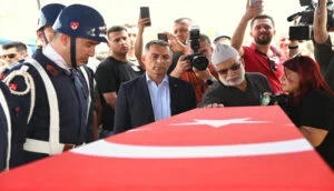 Şehit Astsubay Şen, gözyaşlarıyla son yolculuğuna uğurlandı